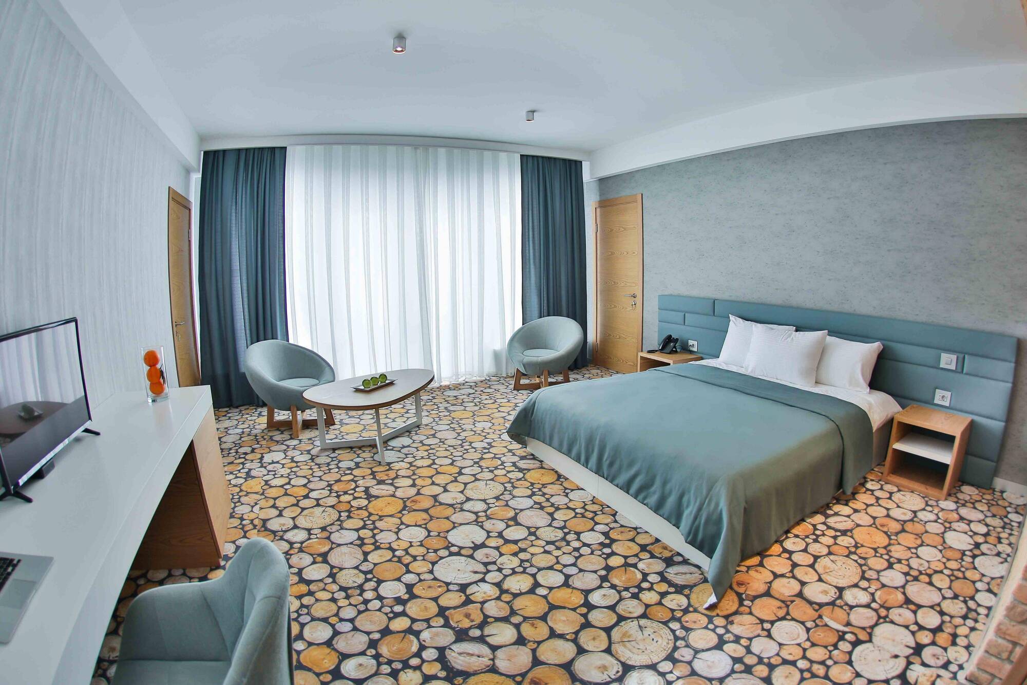 Yurd Hotel Qax Buitenkant foto